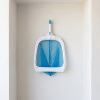 Lightweight Pool Cleaning Net with Handle Sturdy Pool Skimmer Net Handheld Leaf Skimmer Sturdy for Swimming Pools