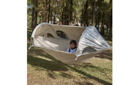 Camping Hammock Tent Portable Hammock with Canopy Lightweight for Campers, Backpackers, Outdoor Trips, Backyard