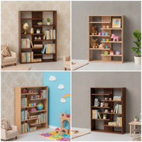 Miniature Bookshelf Wooden Miniature Display Rack Sturdy Wall Rack for Diorama