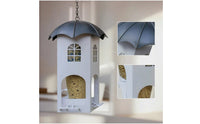 Castle Bird Feeder Decorative Hanging Bird Feeder Long-Lasting for Yard