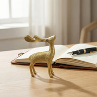 Deer Bottle Opener Decorative Deer Figurine with Bottle Opener Tabletop Bar Tool for Living Room