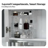 Narrow Cabinet Insert Space-Saving Cosmetic Holder Easy to Clean for Gift Givers
