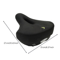Soft Inflatable Bike Saddle Perforated Hollow Bike Saddle Breathable Padded Cycle Seat Shock Absorption