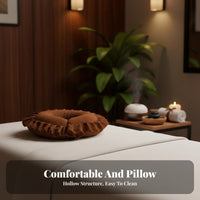 Leaves No Marks Silicone Face Pillow Non-Slip U-Shaped Face Pillow Comfortable for Beauty Therapists, Spa Professionals, Spas, Home