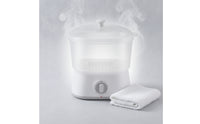 Heating Pot with Transparent Bowl Compact Facial Heating Pot Countertop Appliance for Estheticians, Barbers