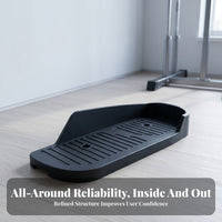 Exercise Machine Pedal Dark Exercise Pedal Ribbed