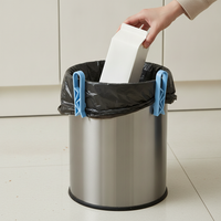 Garbage Bag Clips - Non-Slip Trash Can Liner Holders, Durable & Convenient
