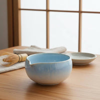 4 Pieces Hammered Texture Matcha Whisk and Bowl Set Kiln Glazed Matcha Bowl and Whisk Set Beginner-Friendly Great Gift Idea for Beginners