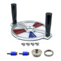 Carpentry Router Guide Base Precision Router Guide Base with Handles Low-Profile for Carpenters