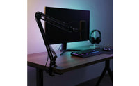 Adjustable Mic Arm 360-Degree Rotation Desk Mount Microphones Arm Stable and Shock Resistant Audio Gear for Content Creators, Streamers