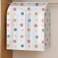 Zipper Closure Dustproof Clothing Bag Space Saving Zippered Clothes Cover Semi-Transparent for Homeowners, Adults, Closet, Bedroom, Basement