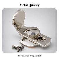 Nickel Plated Clarinet Thumb Rest Metal Thumb Rest Assembly Silver Toned Woodwind Accessory Sturdy