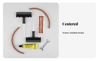 Tubeless Tire Repair Strip Inserterger Tool Emergency Repair Tire Repair Strip Inserter Kit Portable Automotive Accessory for Automobile Owners