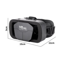 Immersive Experience Phone Vr Headset Wide Compatibility Mobile Phone VR Headset High Transmittance Lenses Immersive Reality Goggles Cinematic Viewing for Entertainment