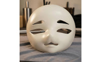Blank Stylized Costume Head Base Face Covering Ready to Paint Animegao Face Covering Base Lightweight Craft Supply for Cosplayers, Comic Conventions