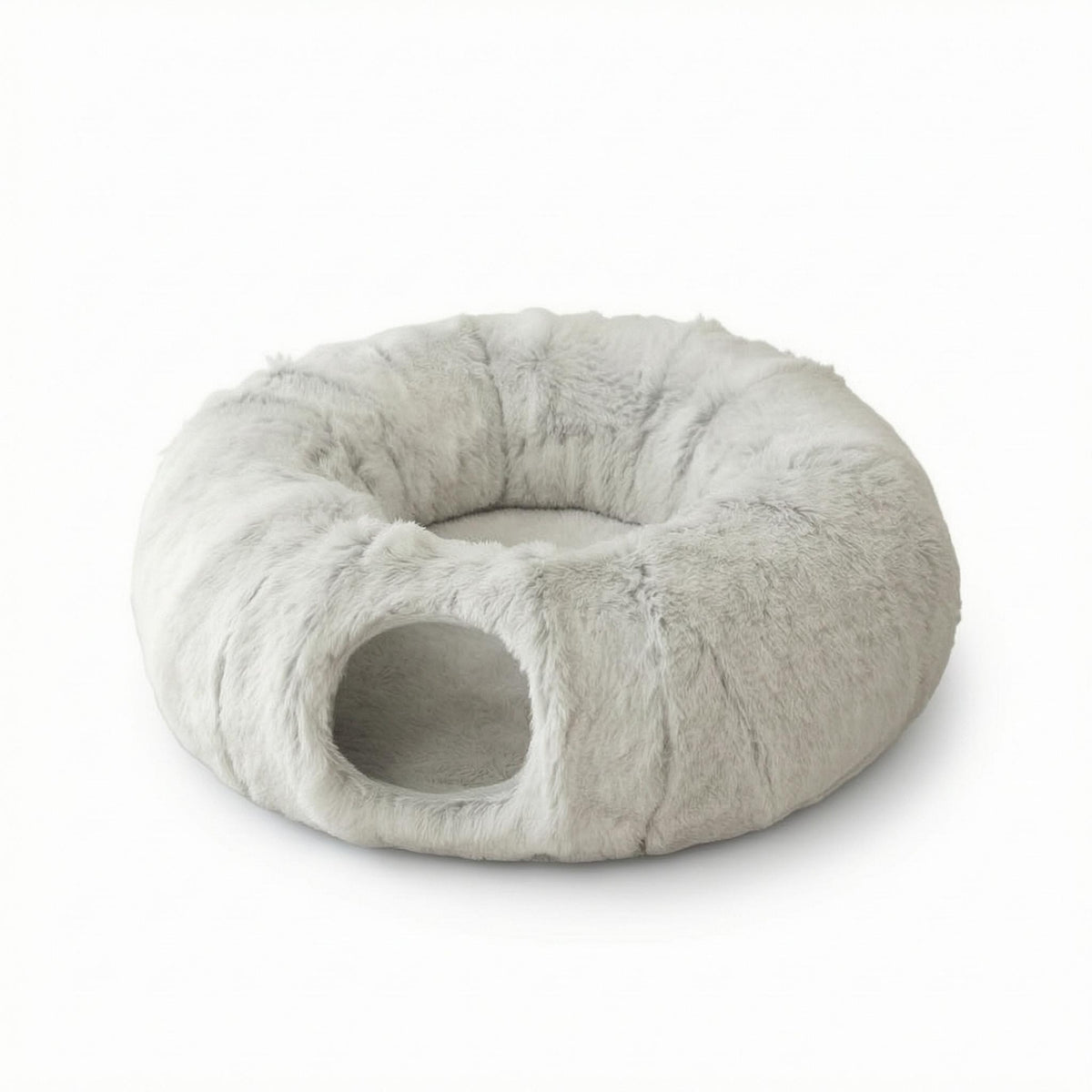 Padded Soft Cat Tunnel Bed Cushioned Cat Tunnel Bed
