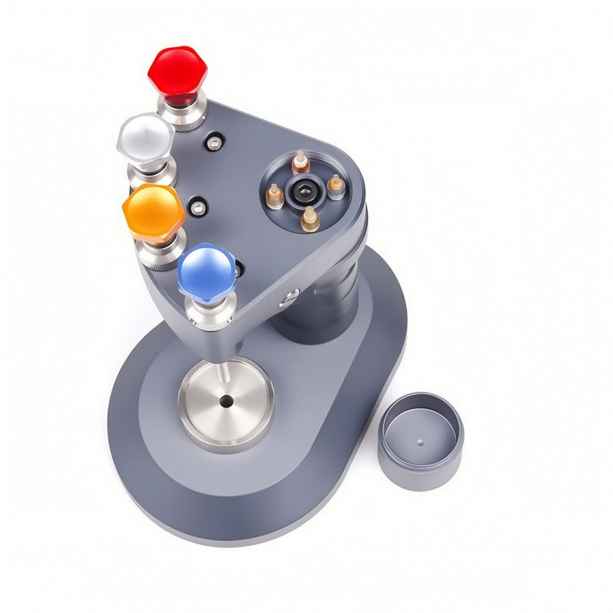 4-Pin Watch Hand Presser Tool Precision Watch Hand Setting Press Benchtop for Workbench