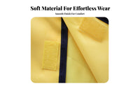 5 Pieces Educational Toy Children's Carpenter Dress up Kit Realistic Design Yellow Worker Uniform for Children Long-Lasting Material
