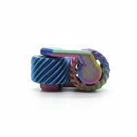 Stress Relief 3D Printed Fidget Twirler Long-Lasting Gear Fidget Twirler Effortless Rotating Finger Roller Toy Portable for Office, Travel