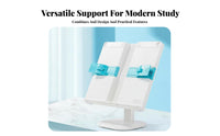 Foldable Design Adjustable book Easel Multi-Functional Adjustable Book Easel Multifunctional Desk Accessory Portable for Professionals, Musicians, School, Study Room, Library, Bedroom