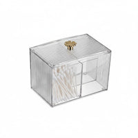 Partitioned Vanity Box Compartmentalized Design Desktop Organizer for Students