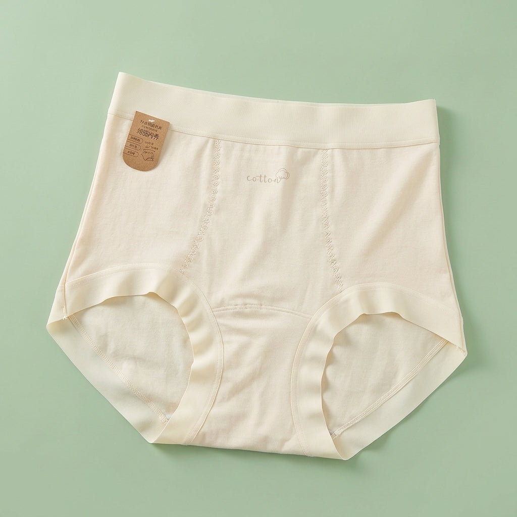 Underwear Women High Waisted Knickers for Maternity and Postpartum, Premium Long-Staple Multipack, Period and Incontinence Protection