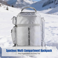 Men's Travel Backpack, Wet/Dry Separation, Large Capacity, Sports, Gym, Shoulder/Crossbody