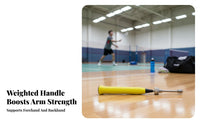 Badminton Swing Instructor Portable and Lightweight Badminton Power Practice Stick Racket Swing Practice Aid Long-Lasting