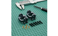 Front Caster Hub Front C Hub Carrier Lightweight Aluminum Caster Block for Outdoor Driving
