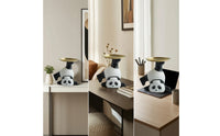 Panda Ornament with Tray Cute Panda Tray Practical for Desk
