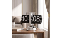 Retro Flip Clock Vintage Flip Clock Analog Large Numbers for Desk, Office