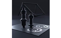 Hub Assembly with Thru Axle Disc Brake Hub Assembly Rust Resistant Cycle Hubs for Gravel Bike