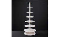 Multi-Tier Cake Stand Sturdy Cupcake Stand with Plates Primary Tiered Dessert Display for Dessert Makers, Event Decorators