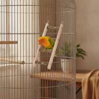 Safe Bird Ladder with Hooks Sturdy Hanging Bird Ladder Long-Lasting Toy Compact for Parrots, Cockatiels