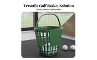 Golfs Balls Basket Driving Range Basket With Handle Golfs Balls Holder
