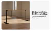 Home Practice Barre Stable Base Freestanding Dance Bar Adjustable Height Dance Bar for Children, Beginners, School, Studio
