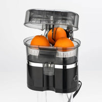 Electric Juicer with double Heads Countertop Electric Fruit Juicer Dishwasher Kitchen Appliance for Morning Kitchen Area
