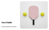 Pickleball Paddle Cover Fastener Closure Pickleball Racket Protector Neoprene Paddle Sleeve Shock-Resistant Sports Accessory