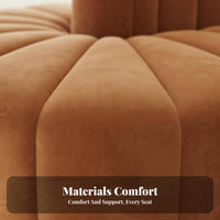Double-Sided Curved Sofa Freestanding Commercial Furniture Modern design Lounge Seating for Shopkeepers, Business Owners, Cafes, Salons, Retail Stores