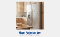 Acrylic Teaching Board, Transparent Double-Layer Display Writing Board, Fridge Note Board, Quick-Clean Planner for Home Office