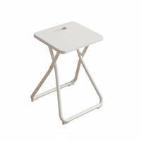 Foldable Stool with Handle Waterproof Foldable Footstool Easy Storage Portable Seat Space-Saving for Campers, commuters, Outdoors, Home, Camping, Fishing