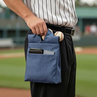 Umpire Ball Bag with Pockets Waist-Worn Umpire Ball Bag Lightweight Strong for Umpires