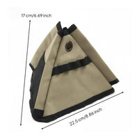 Tripod Fan Storage Bag Versatile Design Foldable Fan Pouch Drawstring Closure Portable Gear Case for Journeyers