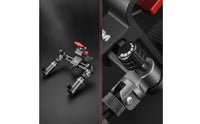 Anti-Slip Fishing Rod Holder with Dual Clamps Adjustable Fishing Rod Holder with Clamp Corrosion-Resistant Long-Lasting for Anglers, Fishermen