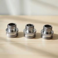 Leakproof Ball Shower Arm Adapter Solid Brass Shower Arm Adapter Knurled Universal for Bathroom