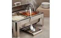 Stainless Steel Serving Spoon Easy to Clean Buffet Serving Utensils Dishwasher for Cafeteria