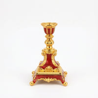 Candlestick Ornate Tabletop Ornament Metal for Decorators