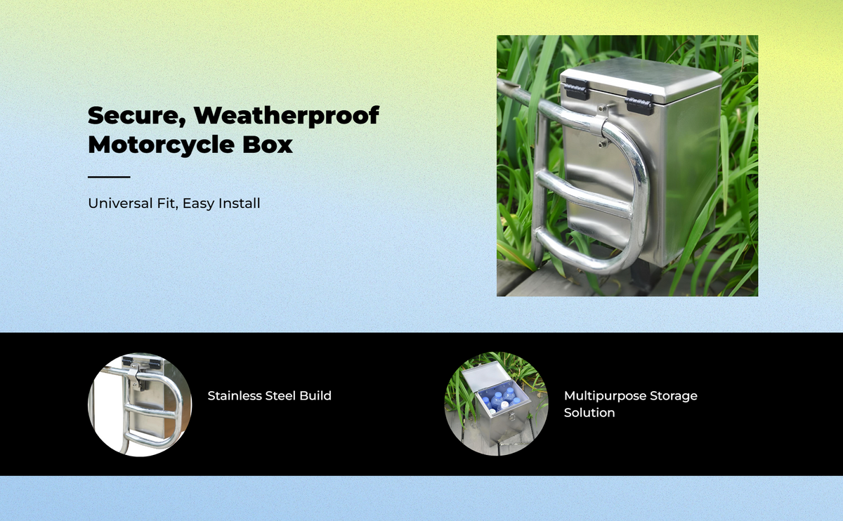 Waterproof motorcycle drink holder