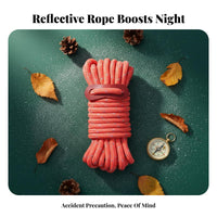 Sturdy Reflective Tent Rope Heavy-Duty Reflective Guy Line High-Strength for Hiking, Backpacking