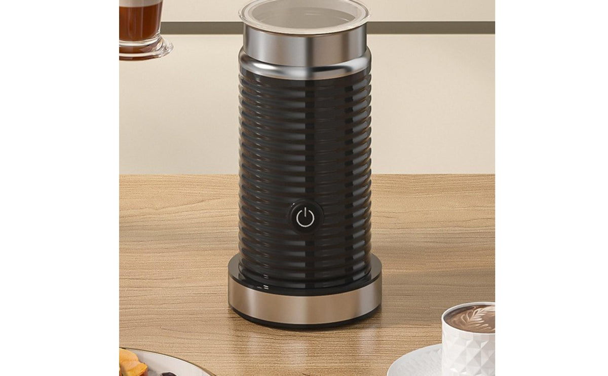 Electric Milk Frother Countertop Milk Frother with Electromagnetic Mechanism Appliance Intuitive Heat-Resistant